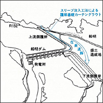 船明ダム図